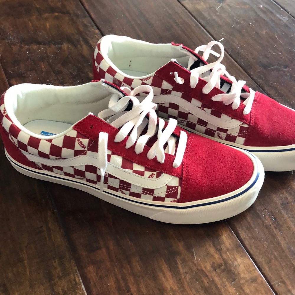 BRAND NEW VANS WORE ONCE